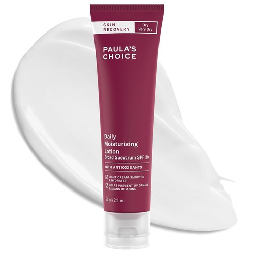 Paula's Choice SKIN RECOVERY Daily Moisturizing Lotion - SPF 30 Mineral Sunscreen for Dry Skin, 2oz