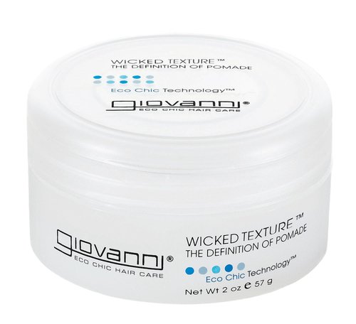 GIOVANNI Wicked Texture Pomade - Water-Based Hair Styling Solution for Smooth Texture | 2 oz, Vegan & Paraben-Free