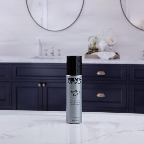 Keratin Complex - Professional Styling Gel for Strong Hold - 8 Fl Oz