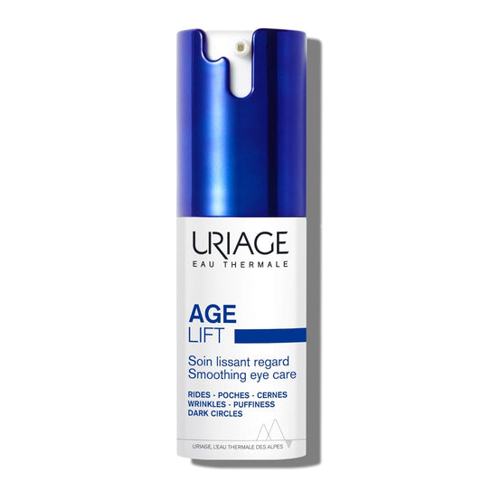 Uriage Age Lift Eye Contour Cream - Retinol, Hyaluronic Acid & Vitamins C & E for Fine Lines & Puffiness
