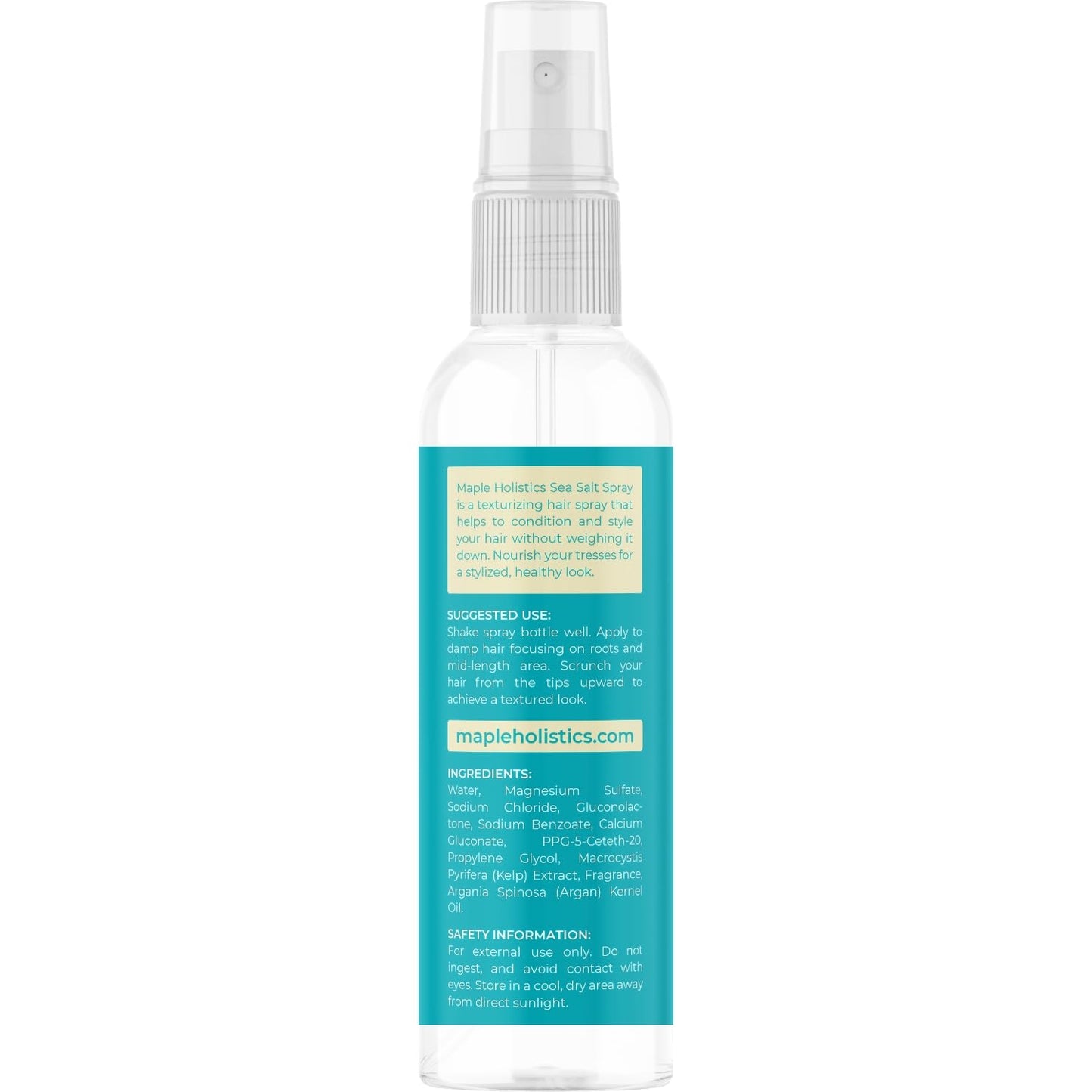 Skiennix Volumizing Sea Salt Spray - Texturizing Beach Waves & Curl Activator with Argan Oil | 8 oz