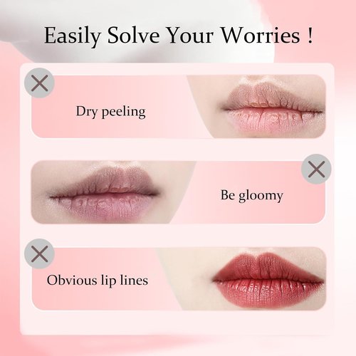 Juicy Lip Gloss - Hydrating Lip Plumper for Women & Girls | Tinted Cherry Lip Makeup
