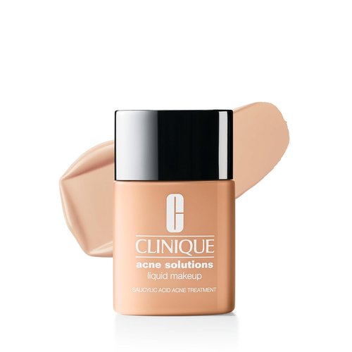 Clinique Acne Solutions Liquid Foundation - Salicylic Acid Formula for Oily Skin | Medium Coverage, Matte Finish