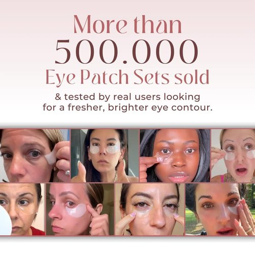 COCOBEAUTY InstaFirm Eye Patches – Under Eye Mask for Puffiness and Dark Circles – Topicals Eye Treatment for Women & Men – Eye Bags Solution – Hydrating Eye Masks for Health and Beauty (8 pairs)
