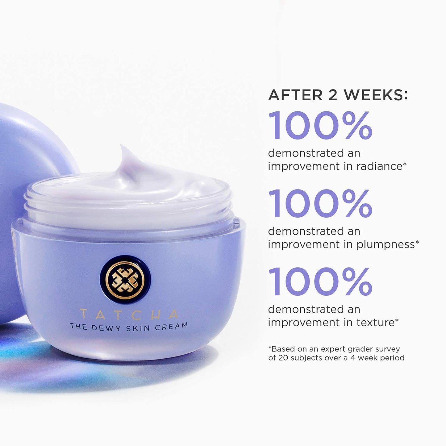 TATCHA Dewy Skin Cream 50mL & Rice Wash 120mL Bundle