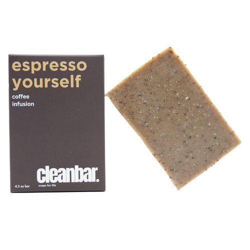 All-Natural Bar Soap - Espresso Yourself | Exfoliating Coffee, Almond, Lavender, Peppermint & Lemon - 4.5 oz