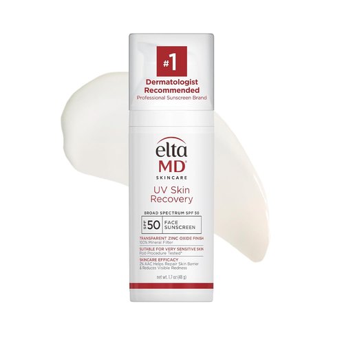 EltaMD UV Skin Recovery Sunscreen - All Mineral SPF 50 for Sensitive Skin with Zinc Oxide