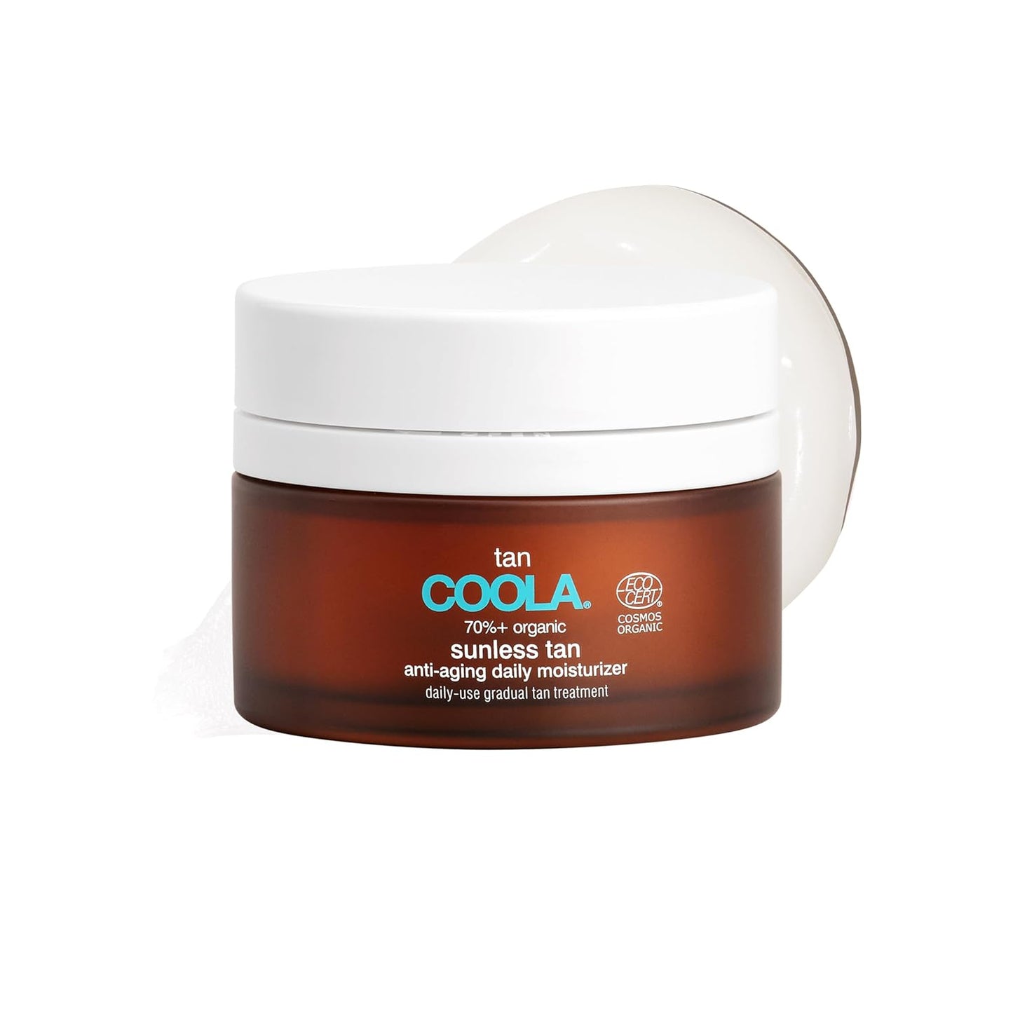 COOLA Organic Self Tanner Face Moisturizer - Anti-Aging, Vegan & Gluten-Free, 1.5 Fl Oz