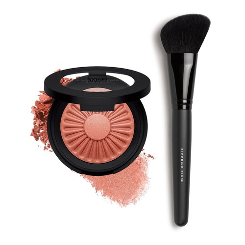 bareMinerals Gen Nude Blonzers - Blush & Bronzer Hybrid with Blooming Makeup Brush Bundle