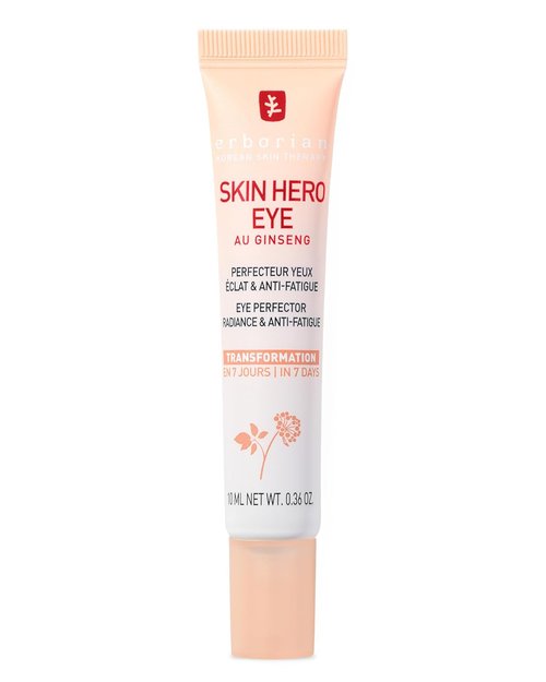 Erborian Skin Hero Eye Cream - De-Puffs & Hydrates for Smooth, Radiant Skin | Korean Skincare