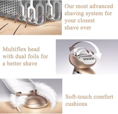 Maxeylead Women's Electric Shaver Replacement Foil - Compatible with Philips SatinShave Prestige BRL170