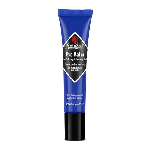 Jack Black Eye Balm - De-Puffing & Cooling Gel for Tired Eyes | 0.56 Ounce
