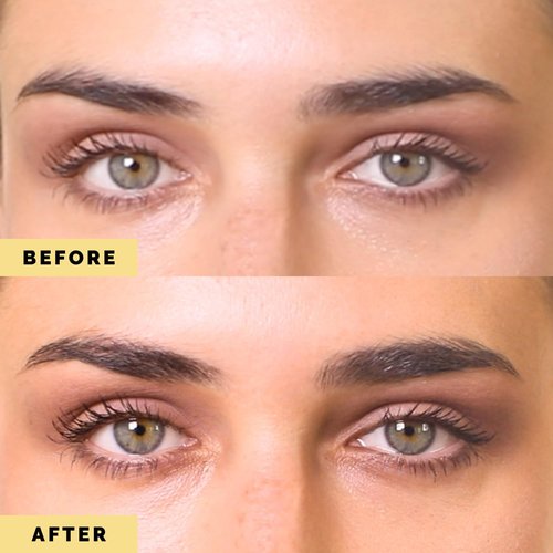 Elizabeth Mott Queen of the Fill Tinted Eyebrow Gel - Volumizing Brow Filler & Setter - Water-Resistant, Dark Medium Brown 4g