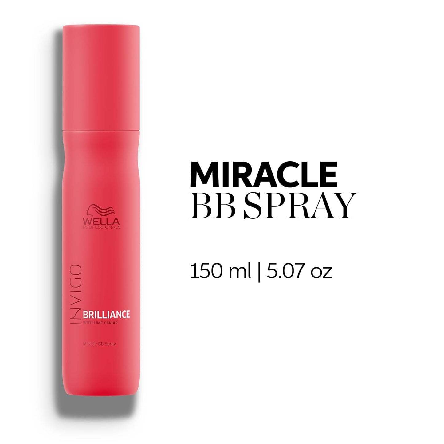 Wella Professionals Invigo Brilliance Miracle BB Spray - Instant Color Vibrancy & Protection | 5.07 Fl Oz