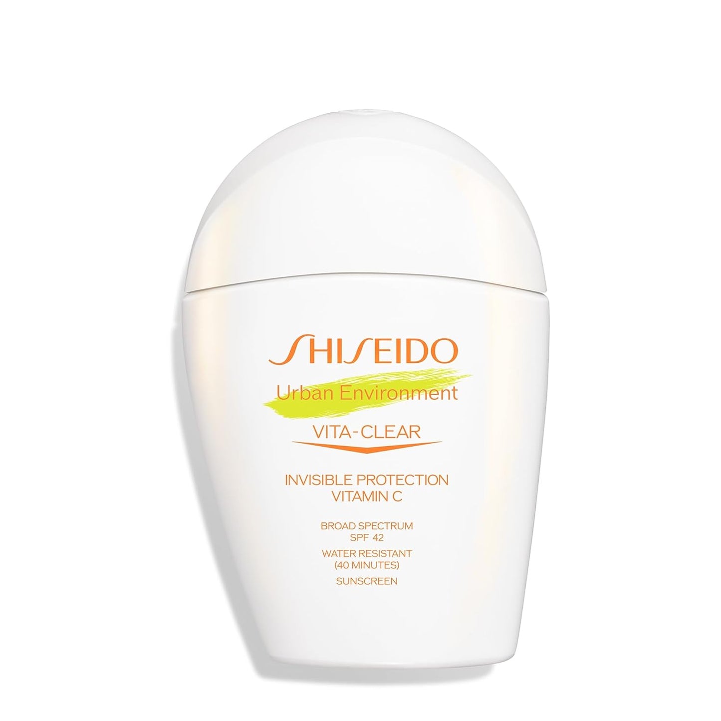 Shiseido Urban Environment Vita-Clear Sunscreen SPF 42 | Invisible Formula with Vitamin C - 30 mL