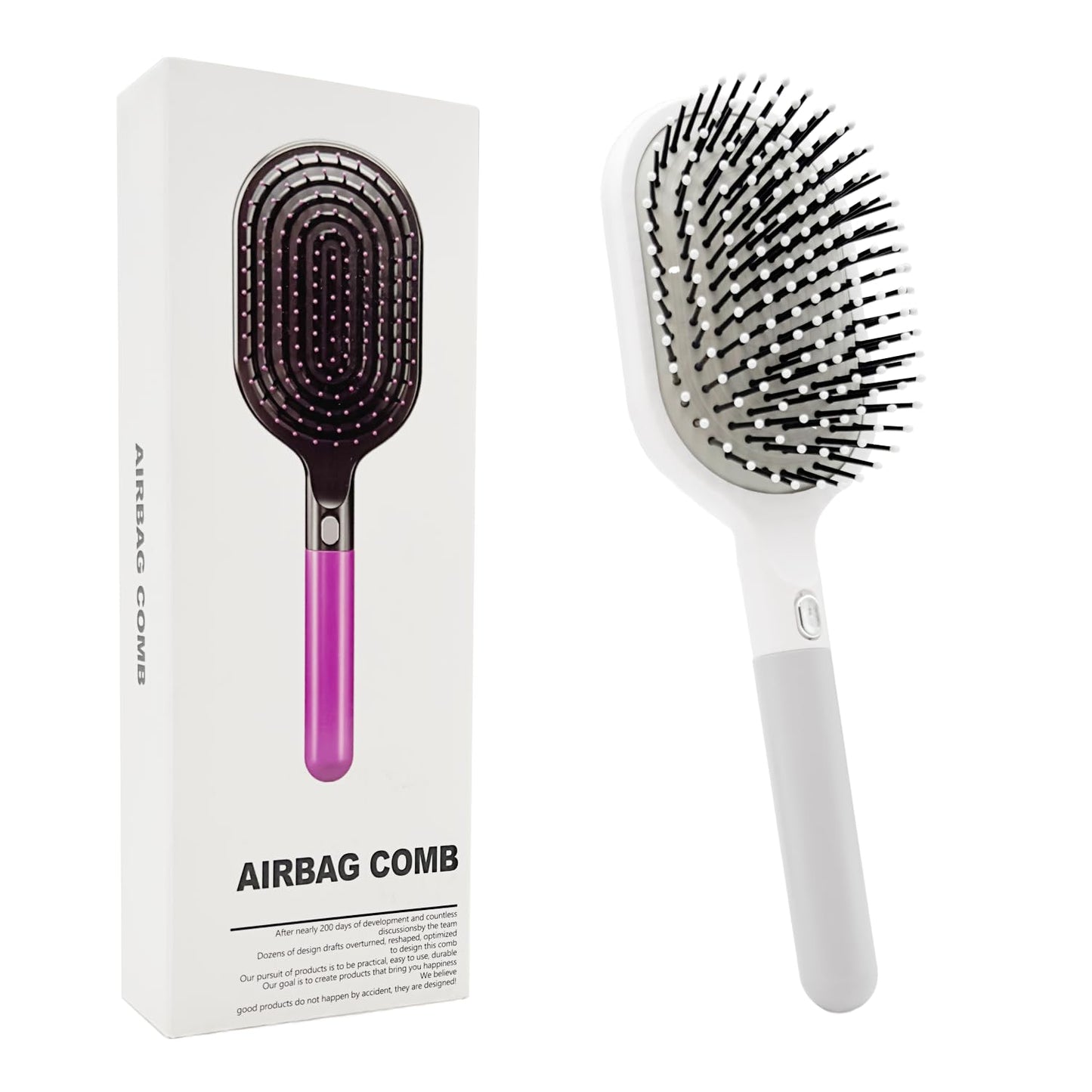 WYNK Detangling Brush - Soft Bristles for Fast Drying - Gentle on Thick, Curly Hair | For All Ages