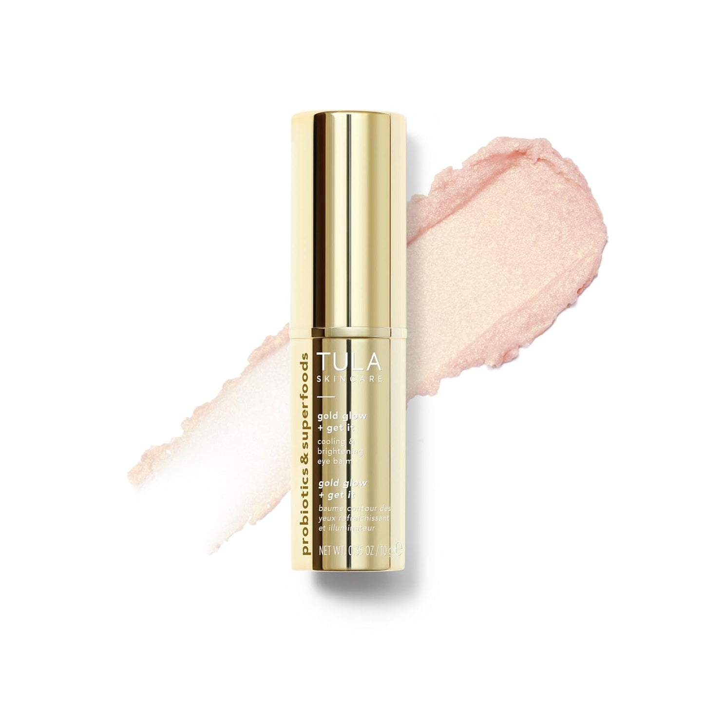 TULA Skin Care Greatest Hits Skincare Discovery Kit - Includes Gold Glow Eye Balm & Cult Classic Cleanser