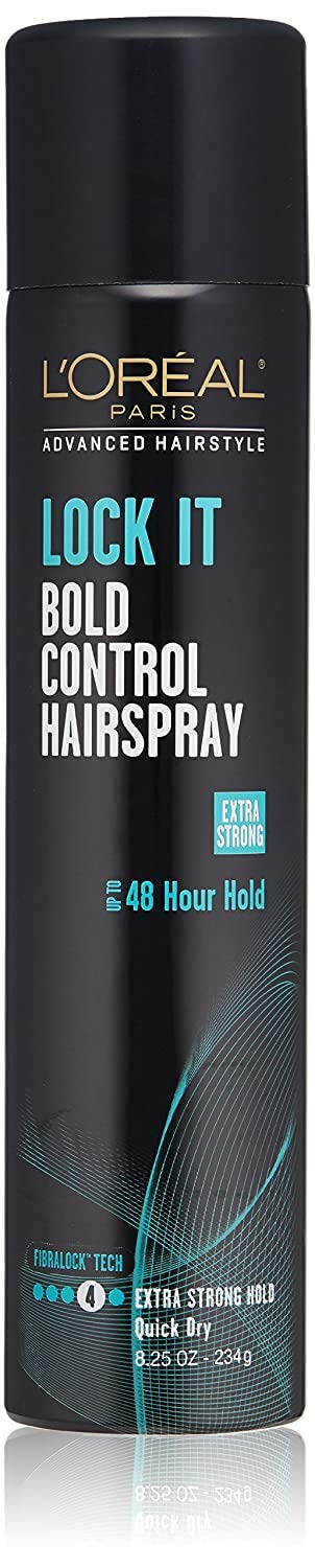 L'Oreal Paris Hairspray - Advanced Hairstyle Lock It Bold Control | 8.25 Ounce Size
