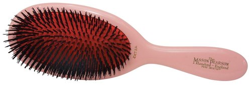Mason Pearson Small Extra Pure Bristle Hairbrush - Gentle Detangling | Elegant Pink Design