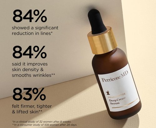 Perricone MD Neuropeptide Deep Crease Serum - Anti-Aging Formula | 1 Fl Oz for Youthful Skin