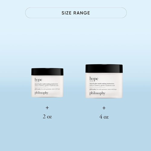 Philosophy Hope In A Jar Multi-Tasking Face Moisturizer - Pro-Vitamin P & Glycolic Acid for Radiant Skin