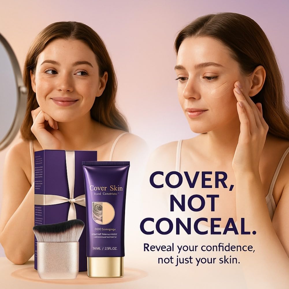 Skiennix Waterproof Body Concealer - Buildable Coverage for Uneven Skin Tone | Long-Lasting Finish