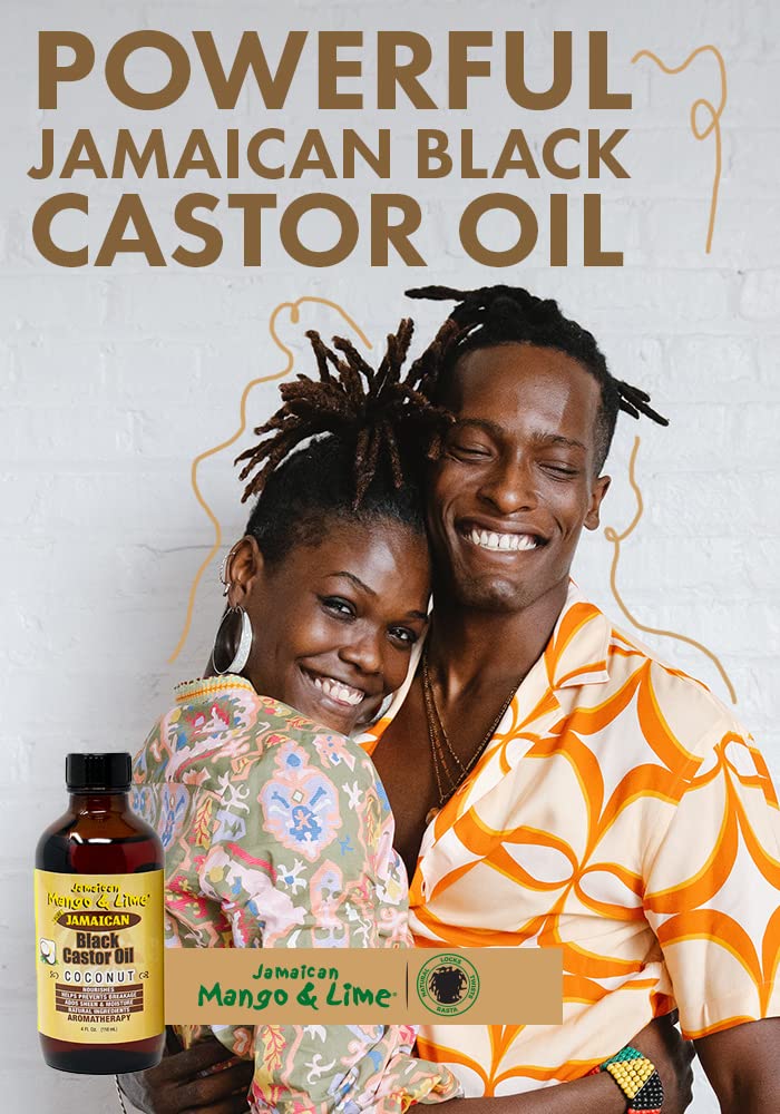 Jamaican Mango Black Castor Oil, Coconut, 4 Ounce