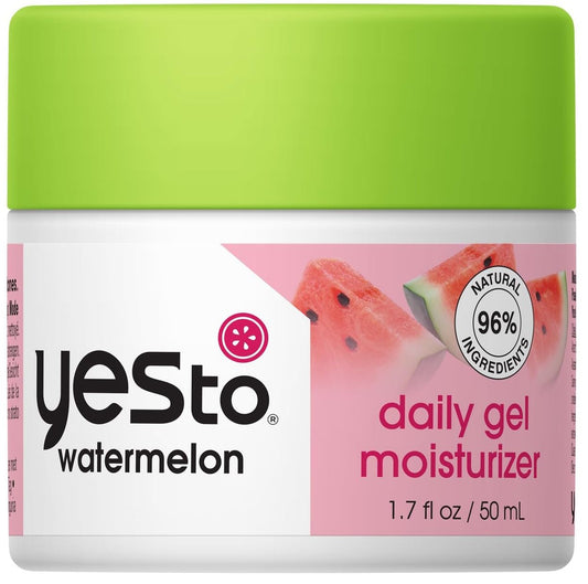 Yes To Watermelon Daily Gel Moisturizer - Plumping & Refreshing Formula with Antioxidants | 1.7 Fl Oz