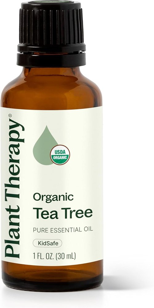 Plant Therapy Organic Tea Tree Oil - 100% Pure & USDA Certified Organic | Natural Aromatherapy 30 mL (1 oz)