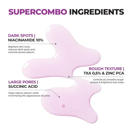 JUMISO Niacinamide 10 Serum - Brightening Face Serum with Glutathione & Centella - Reduces Pigmentation, 1.35 fl. oz.