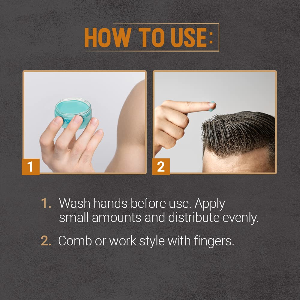 Woody's Hair Clay for Men – Matte Finish, Styling Pomade for Men Stronghold, Firm and Flexible Control, 3.4 oz. 2-Pack