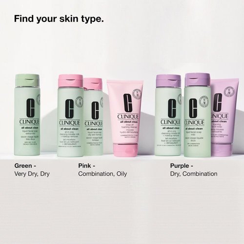 Clinique Liquid Facial Soap - Oily Skin Formula for Deep Cleansing | 6.7 Fl Oz