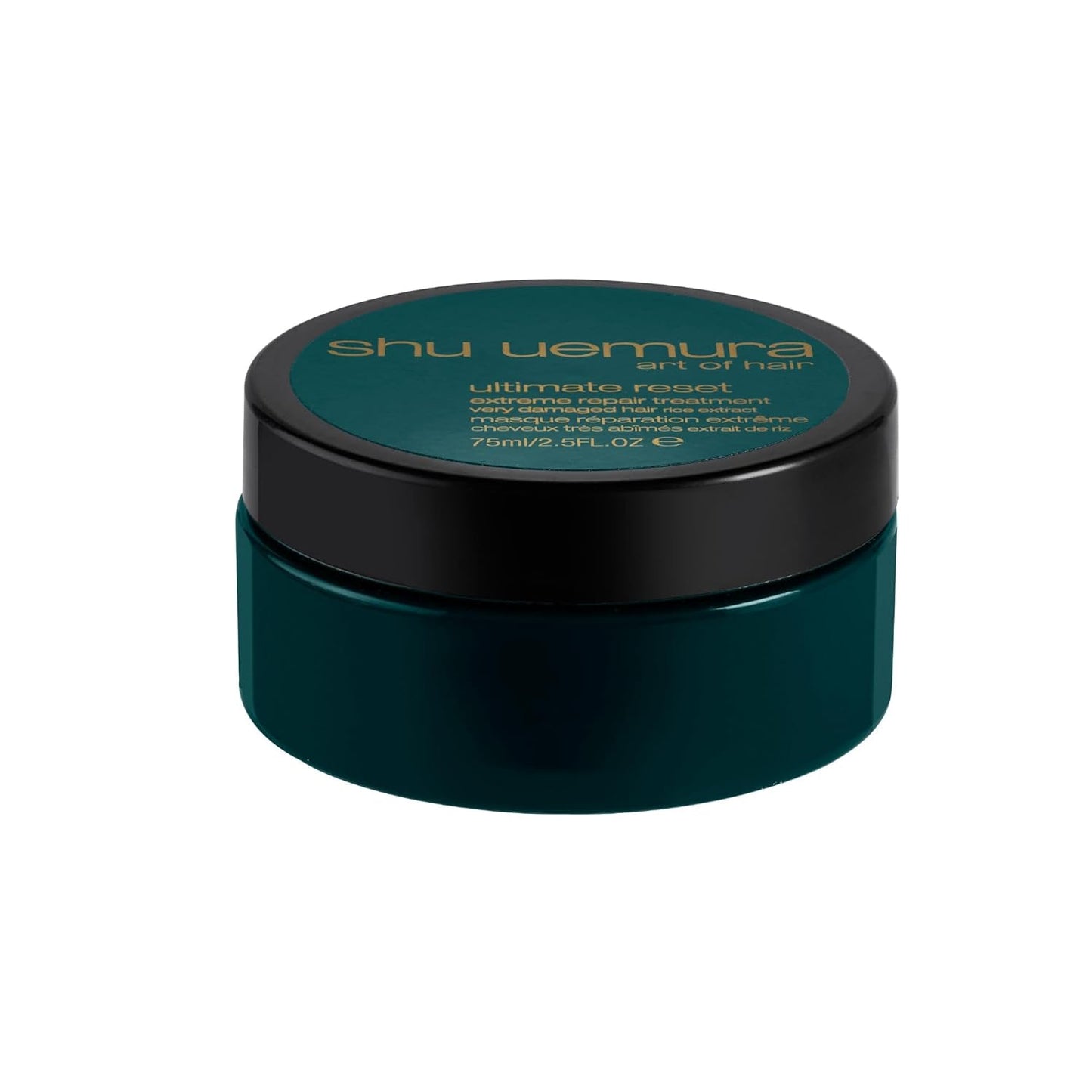 shu uemura art of hair ultimate reset extreme repair hair mask - formulated with japanese rice extract to reduce split ends and breakage, deeply conditions and nourishes very damaged hair