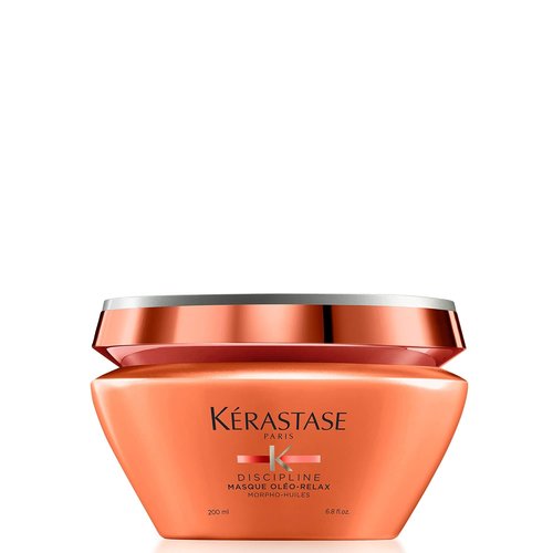 Kerastase Discipline Masque Oleo-Relax Hair Mask - Deep Nourishing Formula with Shorea Butter & Coconut Oil | 6.8 Fl Oz