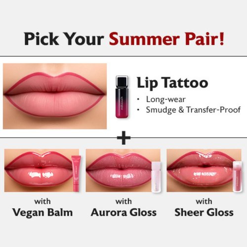 MILKTOUCH Black Peel Off Lip Tattoo - Long-Lasting Matte Lip Tint, Waterproof & Highly Pigmented (4.5g) #05 Black Fig