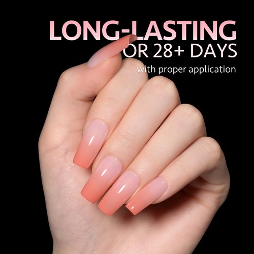 GAOY Medium Square Fake Gel Nail Tips, 12 Sizes False Full Cover Acrylic Press on Nails, 240Pcs Soft Half Matte Tips