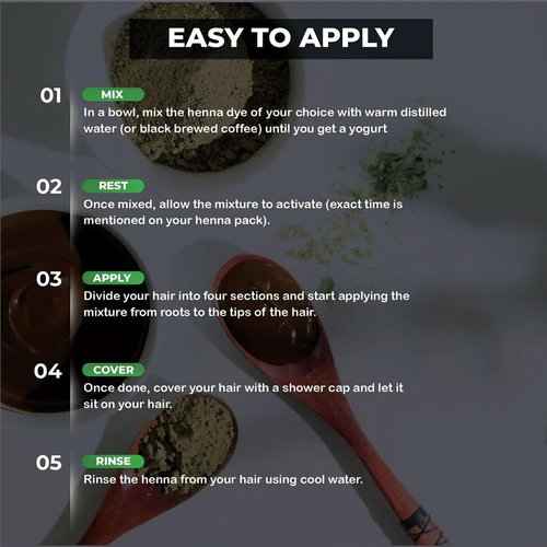 3 Packs Of Auburn Henna Hair & Beard Color/Dye 100 Grams - Natural Hair Color, Plant-based Hair Dye - The Henna Guys