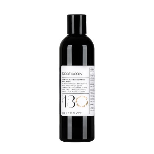 ilapothecary Face-The-Day Exfoliating Body Wash - Invigorating and Moisturizing Body Soap - Rich in Antioxidants - Gluten Free - No Alcohol - 6.76 oz