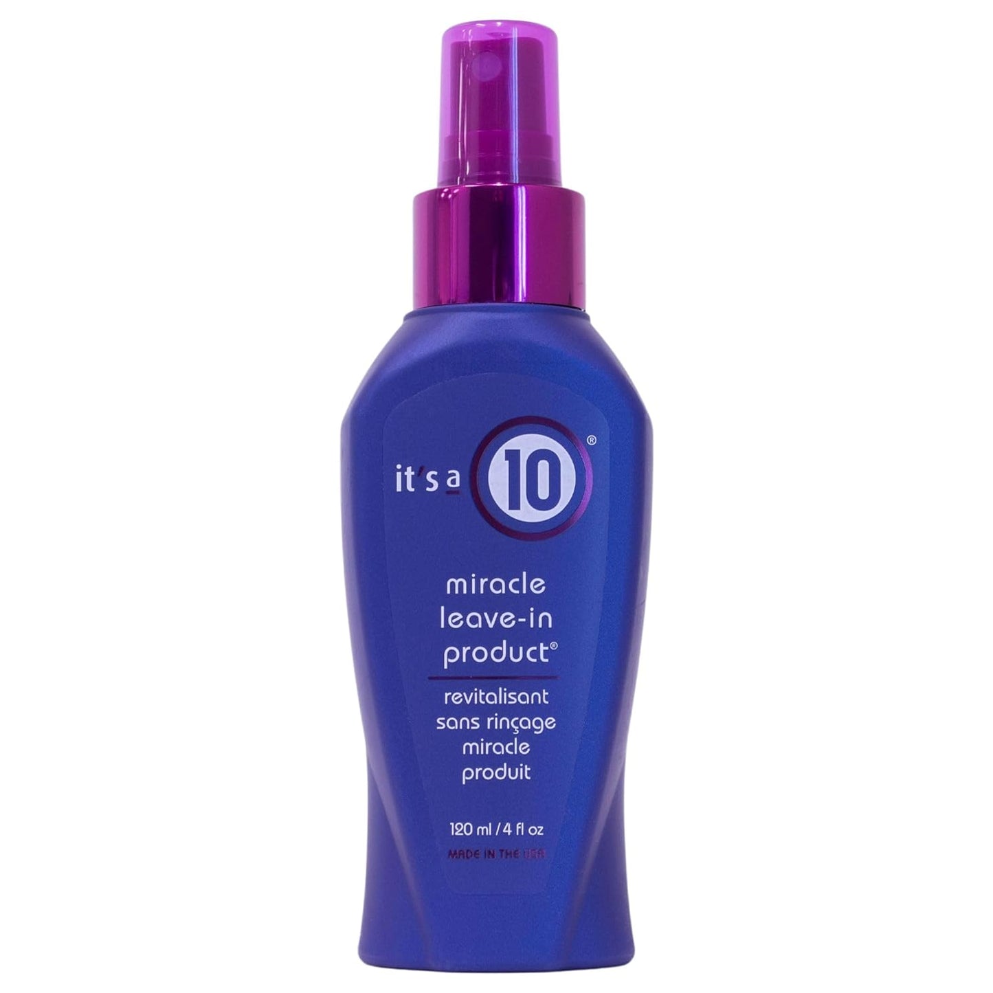 It's A 10 Miracle Leave-In Treatment - Nourishing Hair Care for All Hair Types | 4 Oz