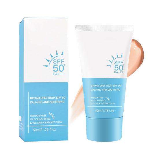 Skiennix Tinted Sunscreen for Face - Broad Spectrum SPF 50+ | Lightweight, Non-Greasy, Natural Coverage - 50ml