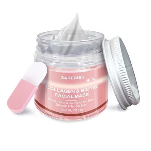 Regine Switzerland Collagen Night Wrapping Mask - Deeply Hydrates & Firms Skin | 2.12 fl. oz with Applicator