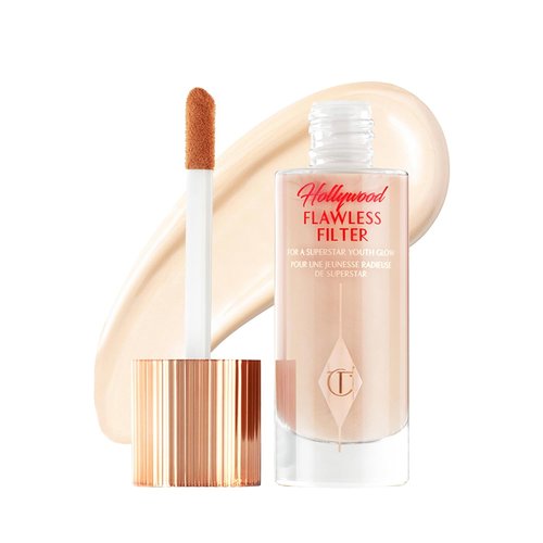 Charlotte Tilbury Hollywood Flawless Filter - Multi-Use Makeup Primer & Illuminating Highlighter for Smooth, Blurred Skin