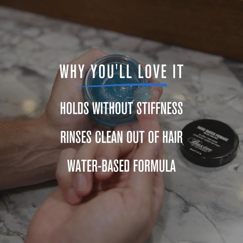 Baxter of California Hair Pomade for Men - Firm Hold & Shine Finish | Ideal for Hard Water Hair