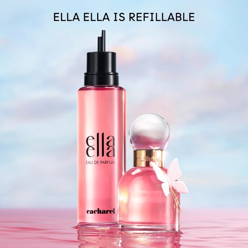 Cacharel Ella Ella Vanilla Perfume for Women - Floral Chypre with Coconut Accord & Bourbon Vanilla - Long Lasting Fragrance