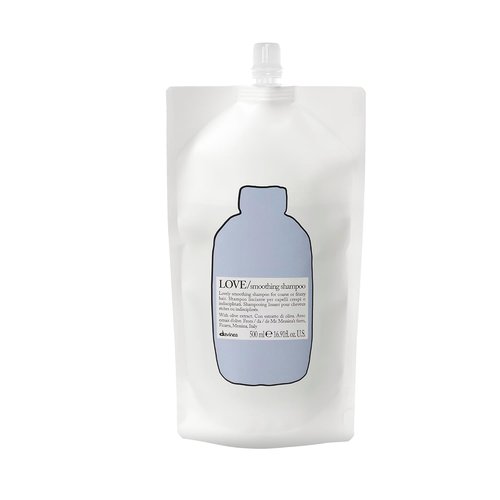 Davines LOVE Smoothing Shampoo - Anti-Frizz Gentle Cleansing for Wavy, Coarse Hair | 16.9 Fl Oz