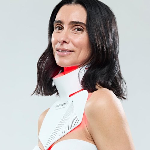 CurrentBody Skin LED Neck & Décolletage Mask - Series 2 | Advanced Anti-Aging Red & Near-Infrared Light Therapy