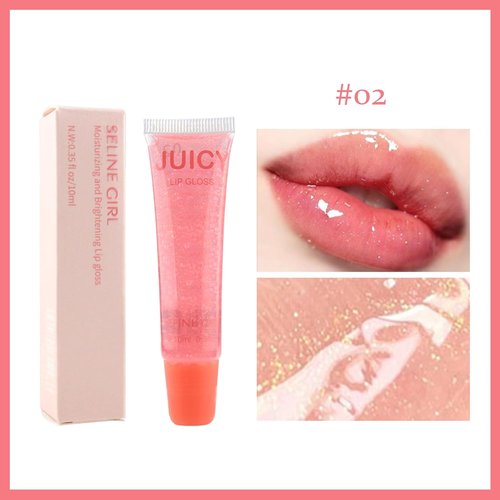 Juicy Lip Gloss - Hydrating Lip Plumper for Women & Girls | Tinted Cherry Lip Makeup