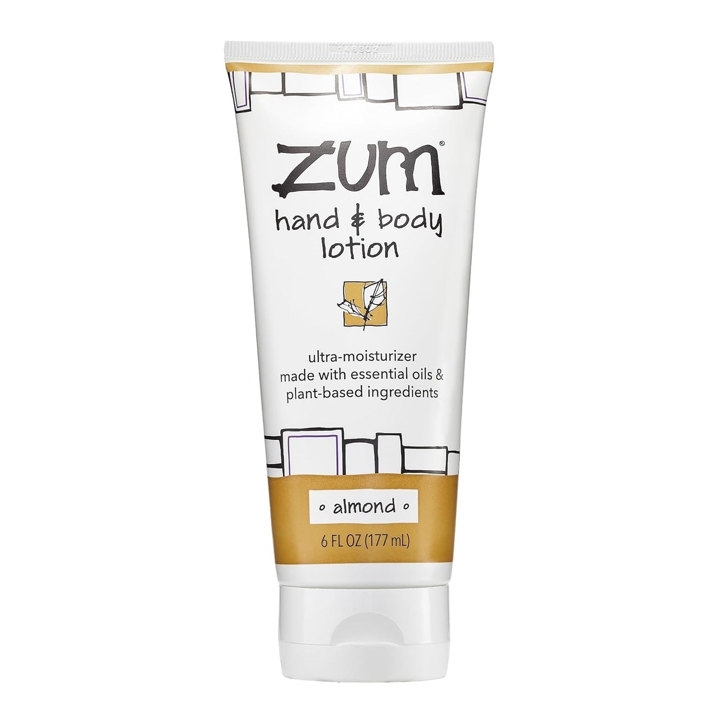 Indigo Wild Hand & Body Lotion - Natural Moisturizer with Shea Butter & Jojoba Oil - Almond - 6 fl oz