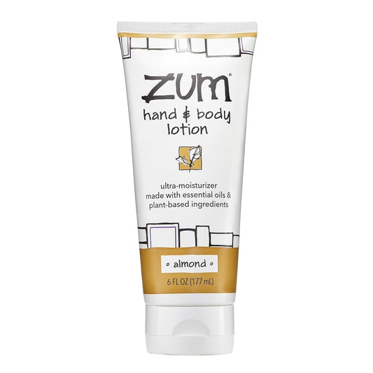 Indigo Wild Hand & Body Lotion - Natural Moisturizer with Shea Butter & Jojoba Oil - Almond - 6 fl oz