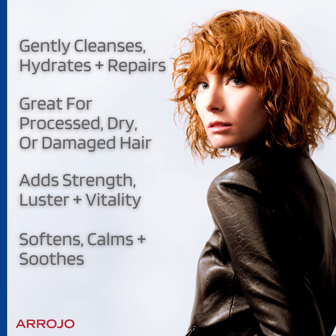 ARROJO Moisturizing Shampoo - Nourishing Formula for Soft, Hydrated Hair | 8.5 oz